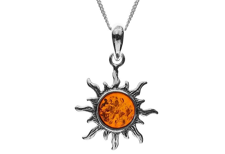 OSTSEE-SCHMUCK Kette mit Anhänger Ostsee-Schmuck Kette mit Anhänger Sonne 2 günstig online kaufen