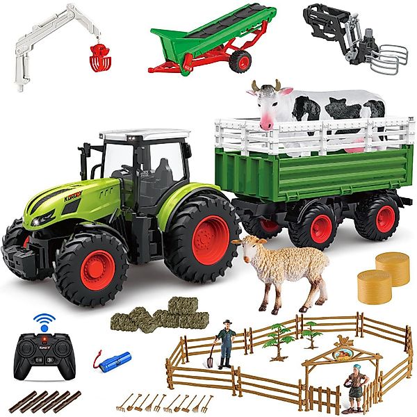 ZEUOPQ RC-Traktor Ferngesteuerter Traktor Spielzeug 45er günstig online kaufen