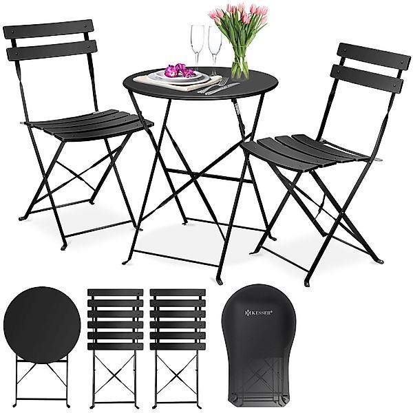 KESSER Bistrotisch, Bistro-Set 3-teilig Bistrotisch mit günstig online kaufen