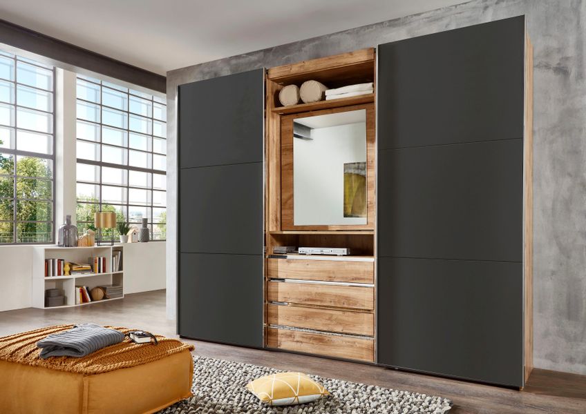 Wimex Schwebetürenschrank "Magic by fresh to go" mit drehbarer Spiegeltür günstig online kaufen