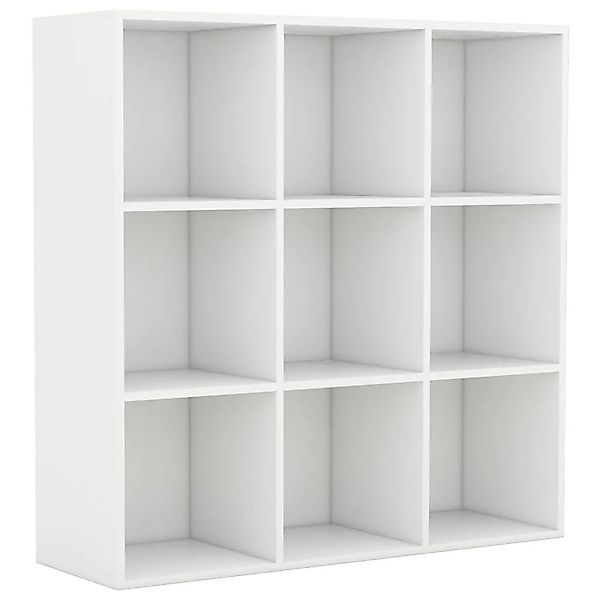 vidaXL Bücherregal Weiß 98x29x97,5 cm Holzwerkstoff 801125 günstig online kaufen