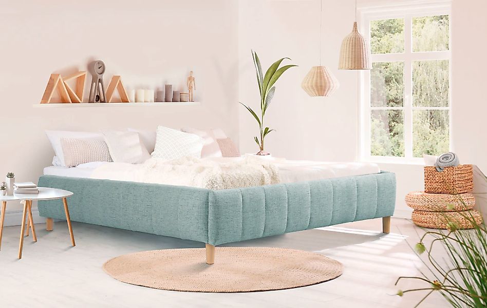 Home affaire Polsterbett "Tarje" in 5 Breiten, auch in Überlänge 220 cm, in günstig online kaufen