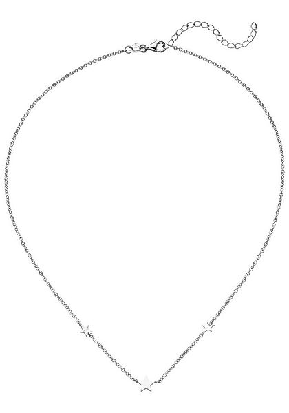 JOBO Collier Kette mit 3 Sternen, 925 Silber 43 cm günstig online kaufen