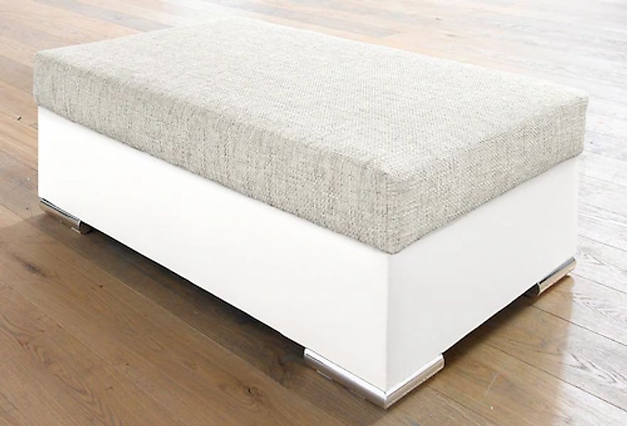 COLLECTION AB Hocker »John« Frei im Raum stellbar, wahlweise mit Federkern günstig online kaufen