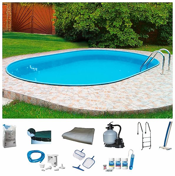 my POOL BWT Ovalpool "PREMIUM" Höhe 135 cm, in verschiedenen Größen günstig online kaufen