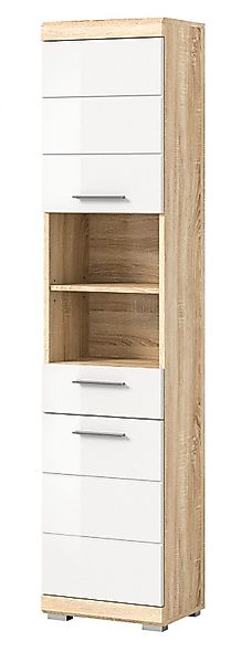 Inn.Furn Hochschrank Mambo (Badschrank weiß Hochglanz günstig online kaufen