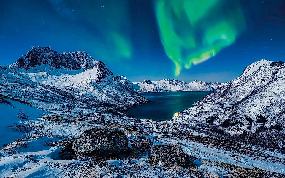 Komar Vliestapete »Digitaldruck Vlies - I LOVE Norway - Größe 400 x 250 cm« günstig online kaufen