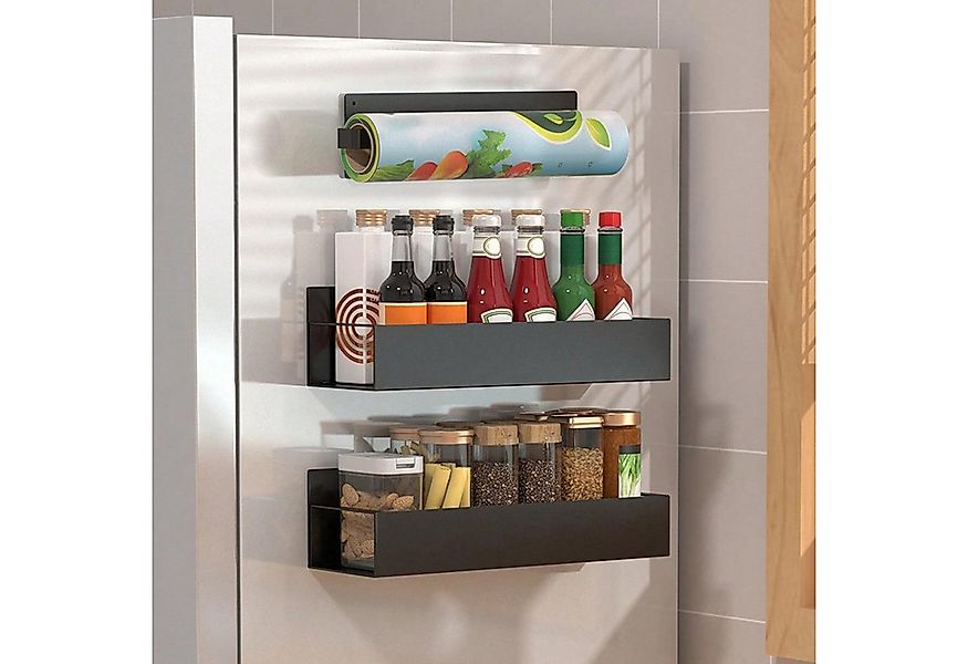 Forrlite Gewürzregal Gewürzregal Magnetisches Gewürzregal für Kühlschrank, günstig online kaufen