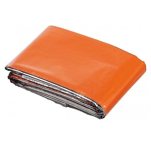 MFH Isomatte Rettungsdecke, silber- und orangefarben beschichtet, (Packung) günstig online kaufen