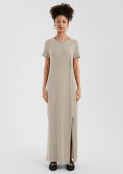 QS Maxikleid Kleid Jerseykleid aus Viskosmix günstig online kaufen