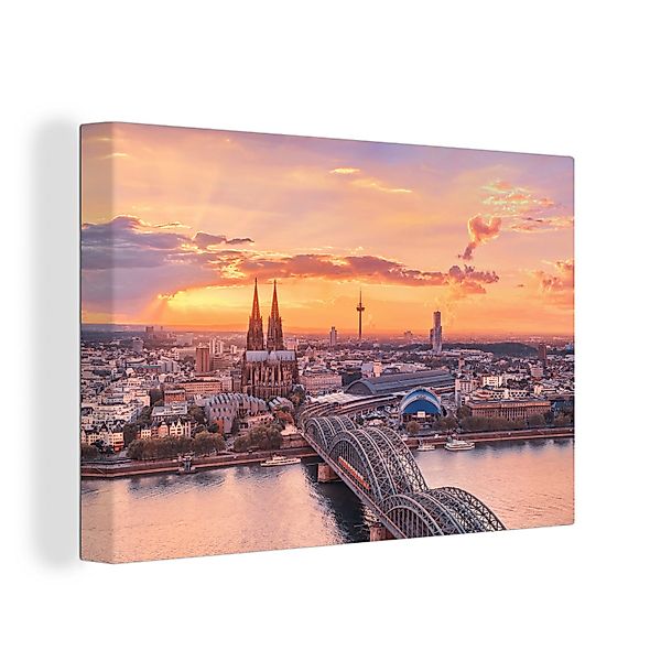 OneMillionCanvasses® Leinwandbild Köln - Deutschland - günstig online kaufen