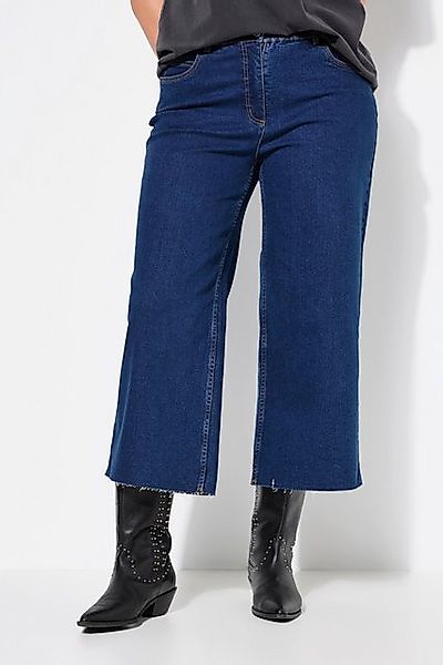 Studio Untold Culotte Jeans-Culotte Wide Legs 5-Pocket cutted Saum günstig online kaufen