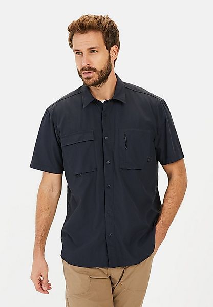 camel active Kurzarmhemd mit Cooling Effekt Kurzarm Kentkragen Kentkragen günstig online kaufen