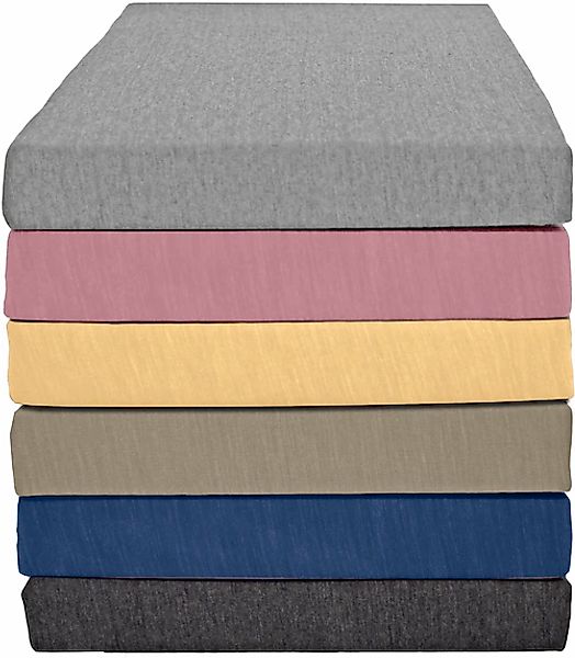 KUM Spannbettlaken "Polycotton Spannbetttuch" bis ca. 30 cm Matratzenhöhe, günstig online kaufen