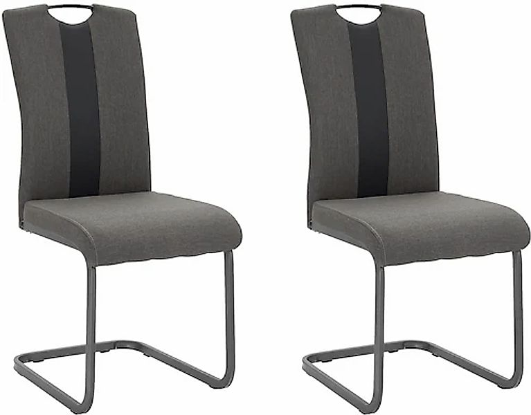 HELA Freischwinger »Amber«, (Set), 2 St., Webstoff, 2 oder 4 Stück, Bezug a günstig online kaufen