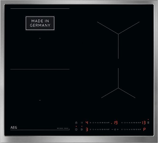 AEG Induktions-Kochfeld "TO64IB0FXB" Powermode,Hob²Hood, 14 Stufen, Topferk günstig online kaufen