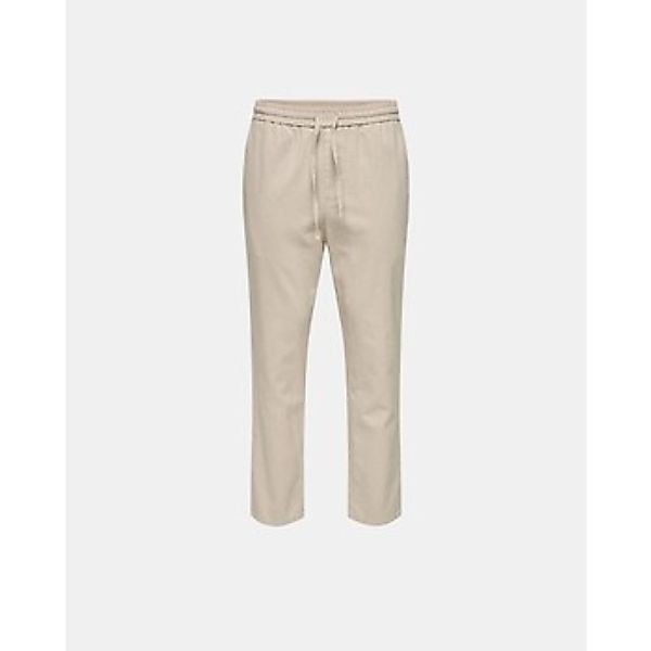 Only & Sons Herren Sweatpant ONSLINUS CROP LIN - Tapered Fit günstig online kaufen