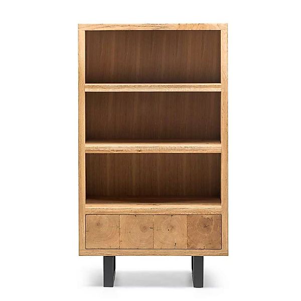 Bücherregal aus Asteiche Massivholz 90 cm breit günstig online kaufen