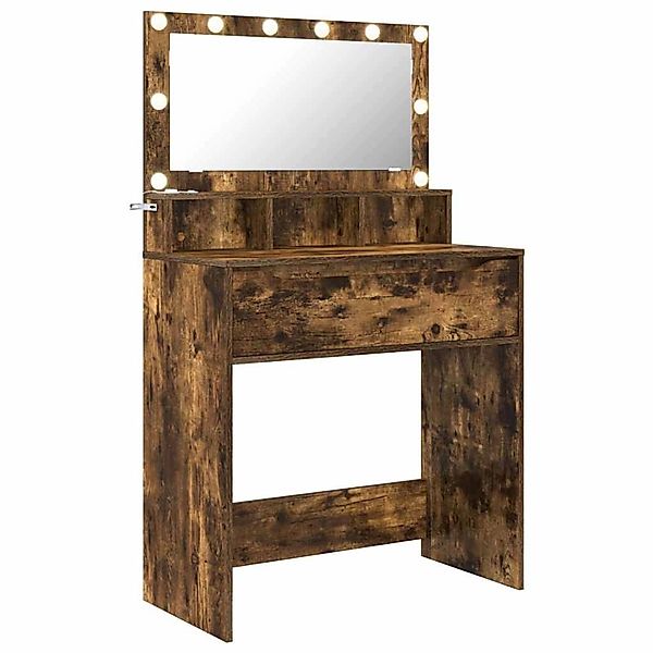 vidaXL Schlafzimmer-Frisiertische Geräucherte Eiche 80 x 39,6 x 135 cm 8889 günstig online kaufen