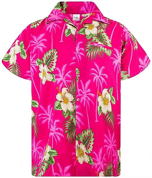 King Kameha Hawaiihemd Small Flower Funky Hawaii-Hemd Herren Kurzarm Front- günstig online kaufen