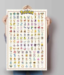 Reinders Poster "Pokemon" Comic 1 Stk. tlg. günstig online kaufen