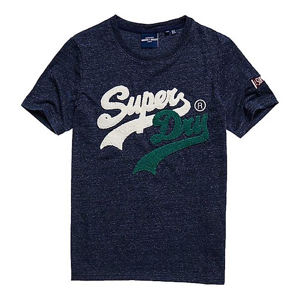 Superdry Vintage Logo Source Kurzarm T-shirt L Bright Blue Marl günstig online kaufen