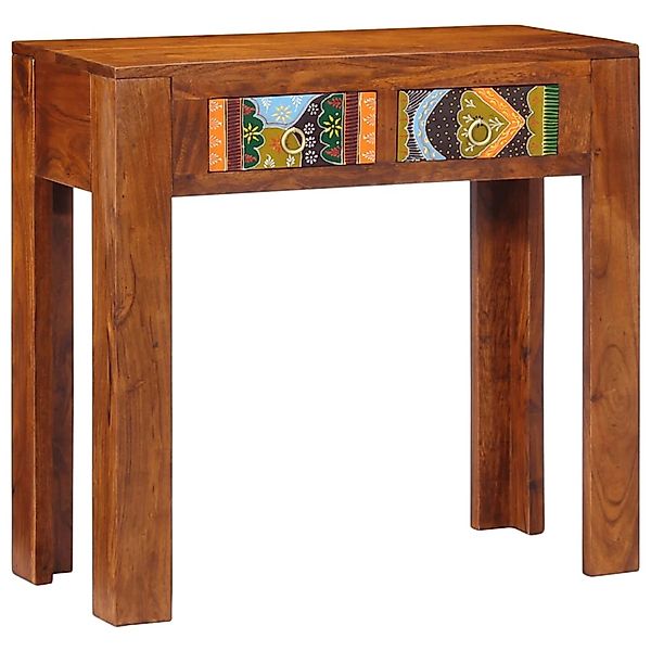 vidaXL Konsolentisch 80x35x75 cm Massivholz Akazie 4016496 günstig online kaufen