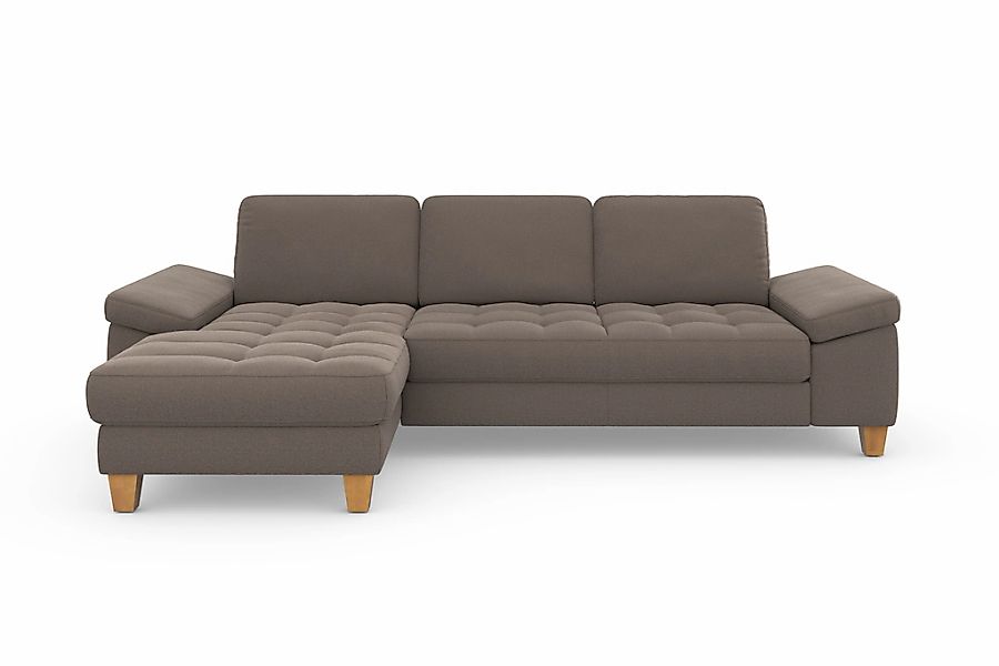 sit&more Ecksofa »Westham L-Form« mit Recamiere, mit oder ohne Bettfunktion günstig online kaufen