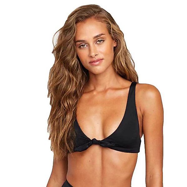 Rvca Solid Tie High R Bikinioberteil L Black günstig online kaufen