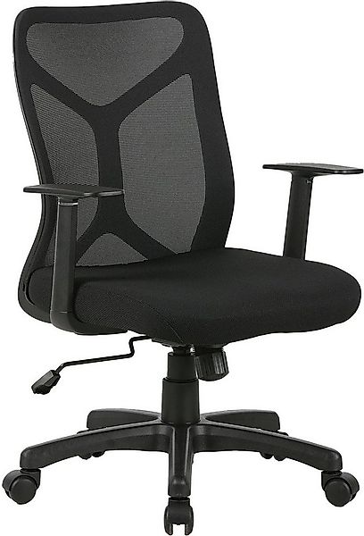 byLIVING Drehstuhl Bone (1 St), moderner Bürostuhl mit atmungsaktivem Netzs günstig online kaufen