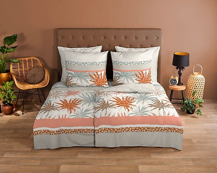 good morning Wendebettwäsche "Costa" 2 Stk. tlg. Baumwolle, Renforcé, 135x2 günstig online kaufen