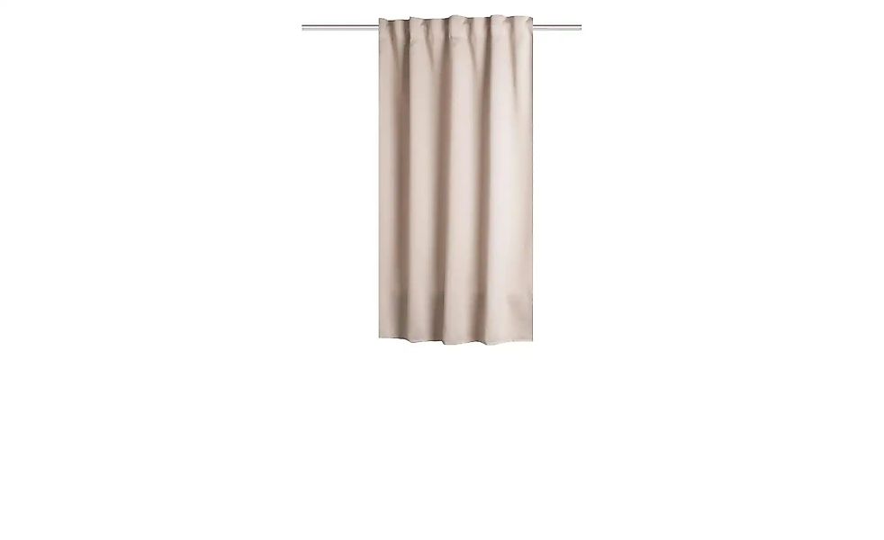 HOME Wohnideen Verdunklungsschal   ¦ beige ¦ Maße (cm): B: 140 Gardinen & R günstig online kaufen