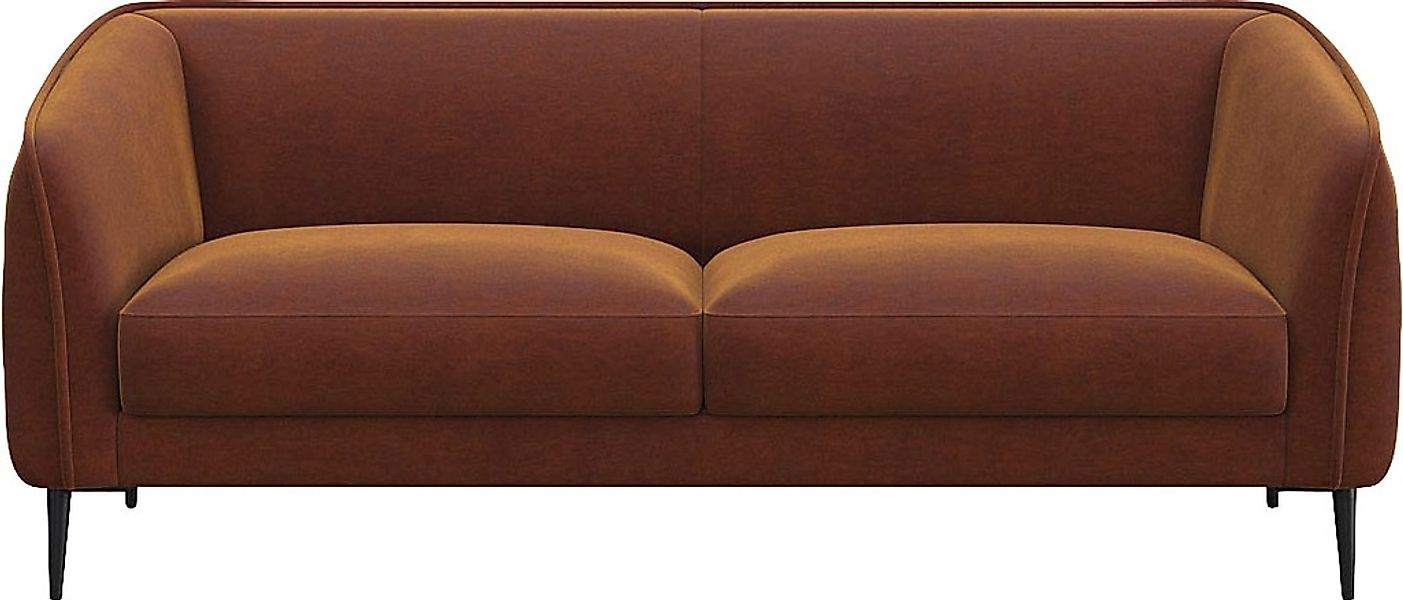 FLEXLUX 2,5-Sitzer "Belle Designsofa, Couch, bequem durch Kaltschaum im Sit günstig online kaufen