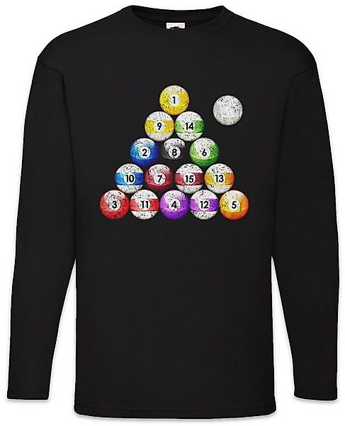Urban Backwoods Langarmshirt Pool Billard Vintage Langarm T-Shirt Sport Eig günstig online kaufen