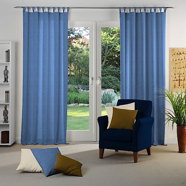 Wirth Vorhang "Toco-Uni" Schlaufen 1 Stk. tlg. günstig online kaufen