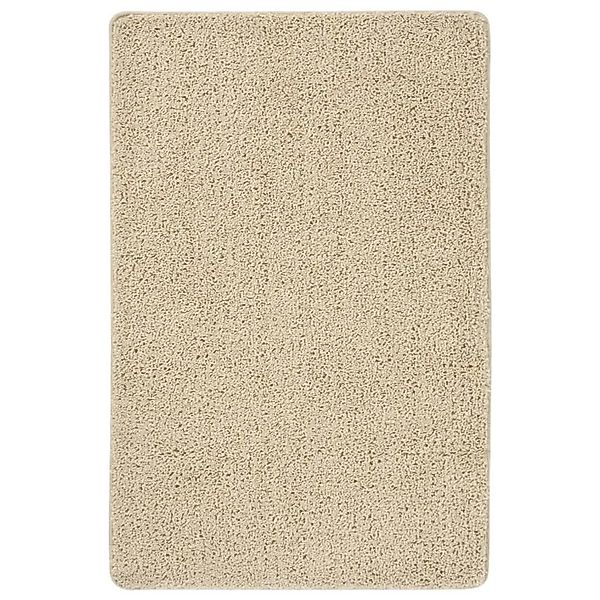 Shaggy-teppich Creme 200x290 Cm Rutschfest günstig online kaufen