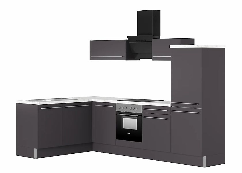 KOCHSTATION Küche "KS-Bern2" Stellmaße 175 x 295 cm, wahlweise mit E-Geräte günstig online kaufen