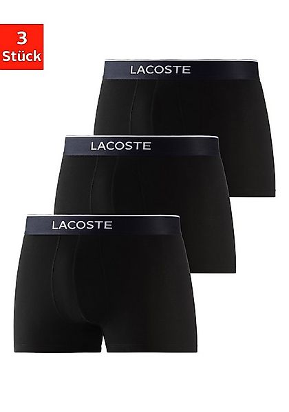 Lacoste Trunk eng Boxershorts Lacoste Herren Premium (Packung, 3-St., 3er-P günstig online kaufen