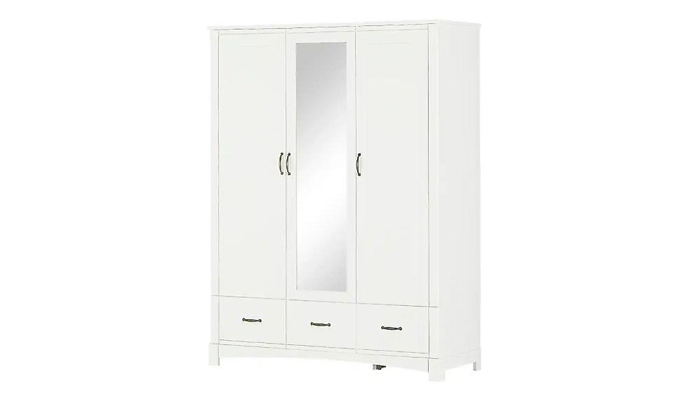 Kleiderschrank  Eloise ¦ weiß ¦ Maße (cm): B: 143 H: 190 T: 55.0 Schränke > günstig online kaufen