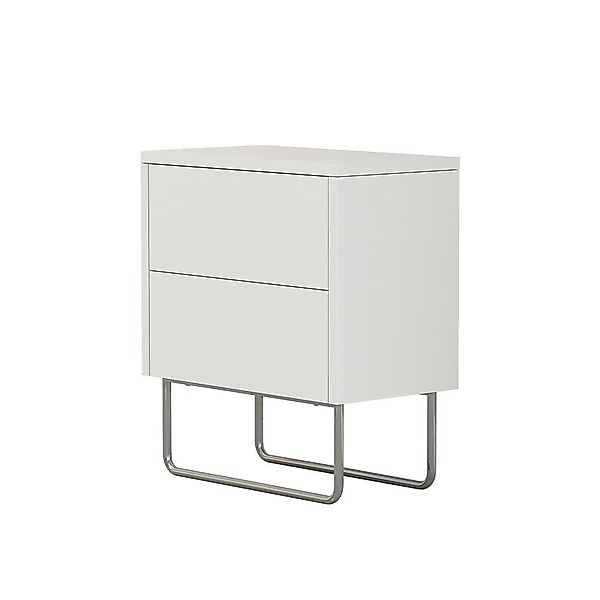 Vicco Nachtschrank Calvin, Weiß, 45 x günstig online kaufen