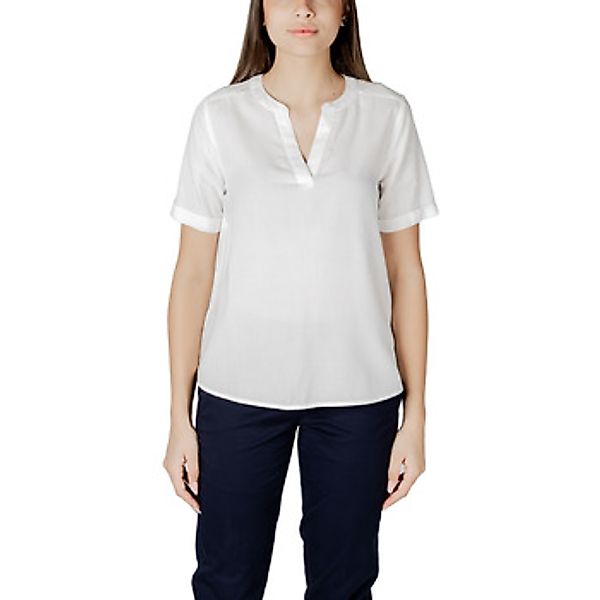 Street One  Blusen QR Splitneck blouse w turn-up 345525 günstig online kaufen