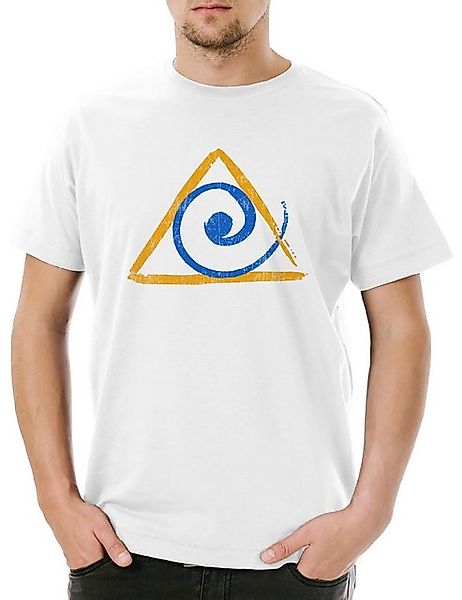Urban Backwoods Print-Shirt Podakru Symbol Herren T-Shirt Fun The Commander günstig online kaufen