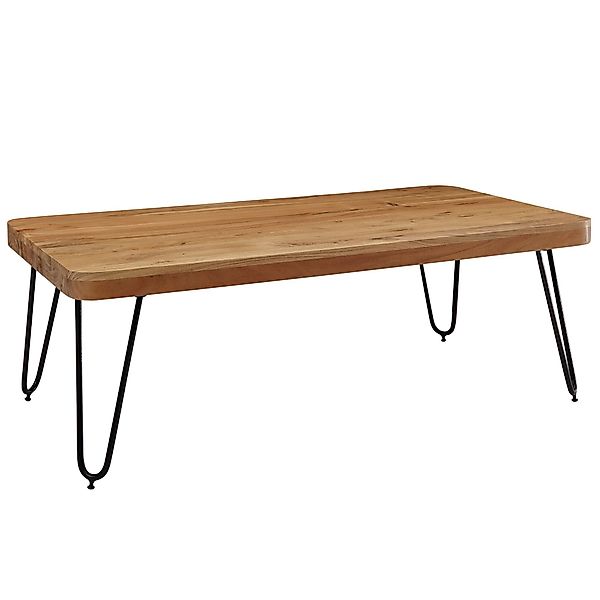 FINEBUY Couchtisch SuVa2463_1 (Akazie Massivholz 115x60x40 günstig online kaufen