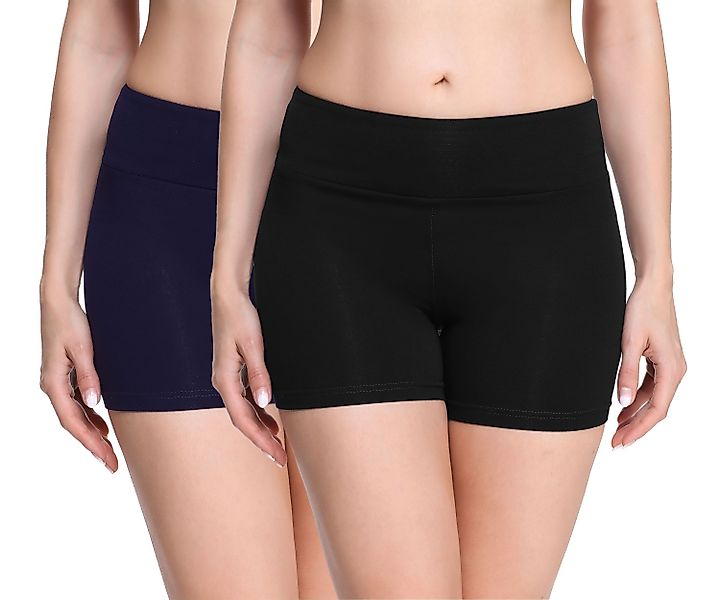 Merry Style Leggings 2Pak Damen Shorts günstig online kaufen