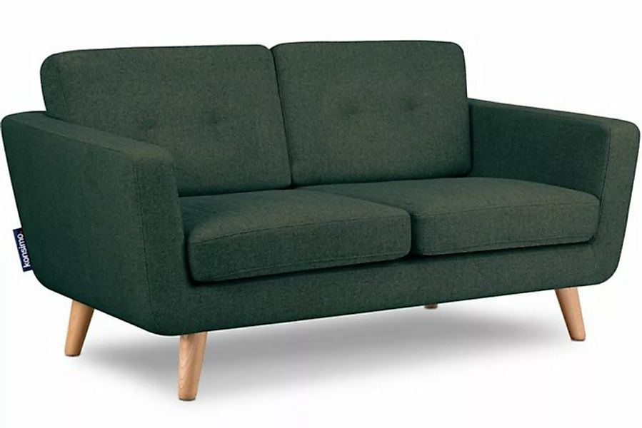 Konsimo 2-Sitzer TAGIO II Sofa 2 Personen, hergestellt in der EU, mit Stepp günstig online kaufen
