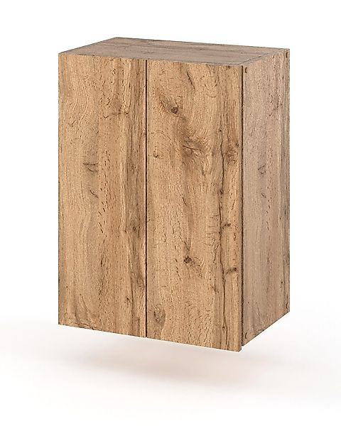 KOSETO Wandhängeschrank Badezimmerschrank mit 2 Einlegeböden günstig online kaufen