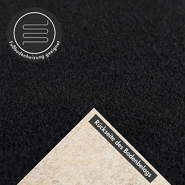 Andiamo Teppichboden "Sina, Velours, Gesamthöhe 6 mm, Made in Belgium" rech günstig online kaufen