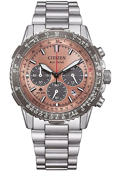 Citizen Chronograph Eco-Drive Chronograph Stahl/Mokka günstig online kaufen