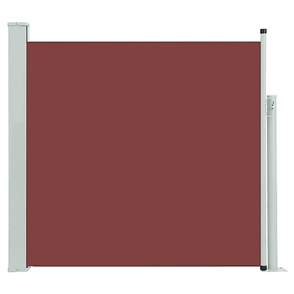 furnicato Seitenmarkise Ausziehbar 170x300 cm Braun günstig online kaufen