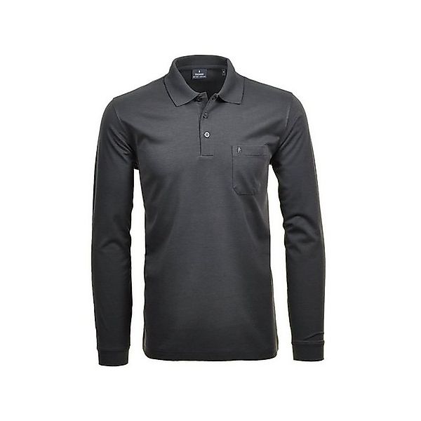 RAGMAN Poloshirt Herren Poloshirt für Herren in anthrazit (1-tlg) günstig online kaufen